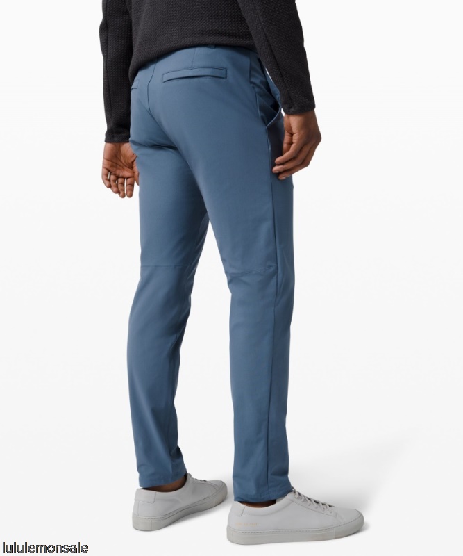 Lululemon Deutschland DELULU1066 | Lululemon Deutschland Iron Blue Commission Classic-Fit Hose 30 Warpstreme Nur Online